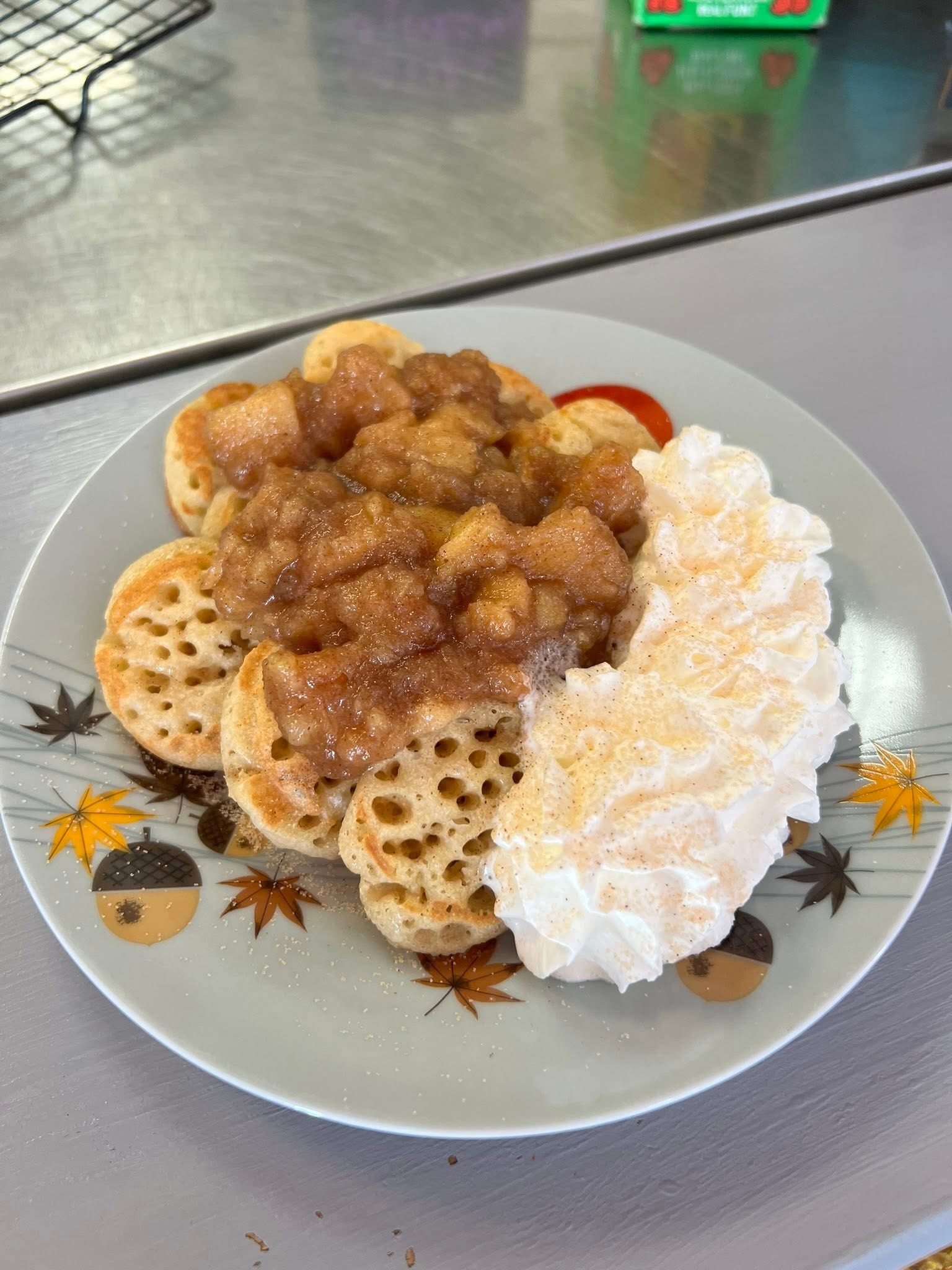 Strawberry Poffertjes